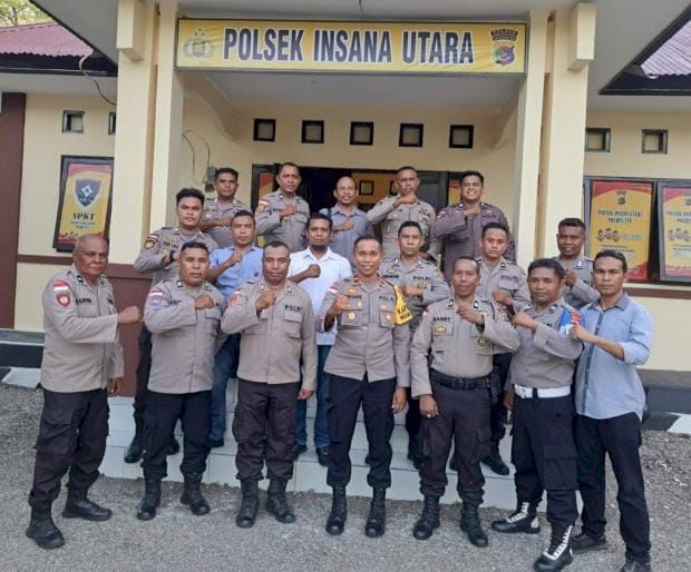 Pindah Tugas Ke Polres TTS, Warga Kenang Kepemimpinan Ipda Diknas Aoliso selama memimpin Polsek Insana Utara-TTU