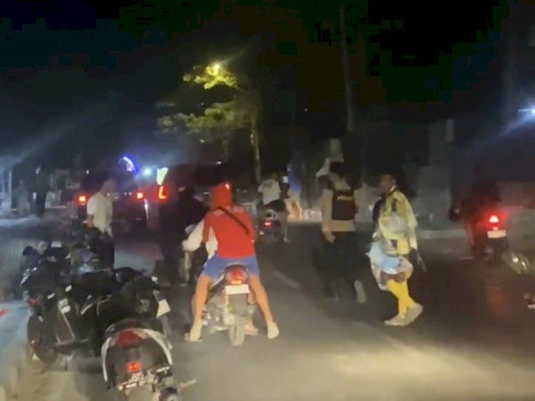Akhir Pekan di Kota Kupang Diwarnai Tawuran Pemuda, Pelaku Kabur Saat Polisi Datang