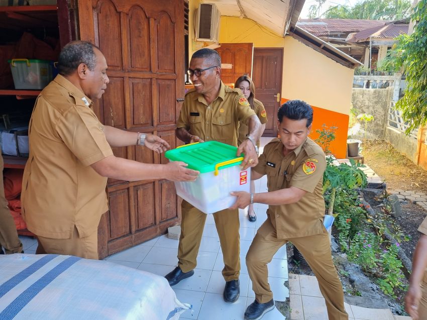 Akses Lumpuh Total, Pemprov NTT Kirim Logistik Bantuan ke Lokasi Bencana di Nagekeo