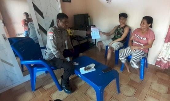 Polsek Alok-Yayasan Rumah Singgah RSKPI Denpasar Bantu Kaki Palsu Bagi Warga Sikka