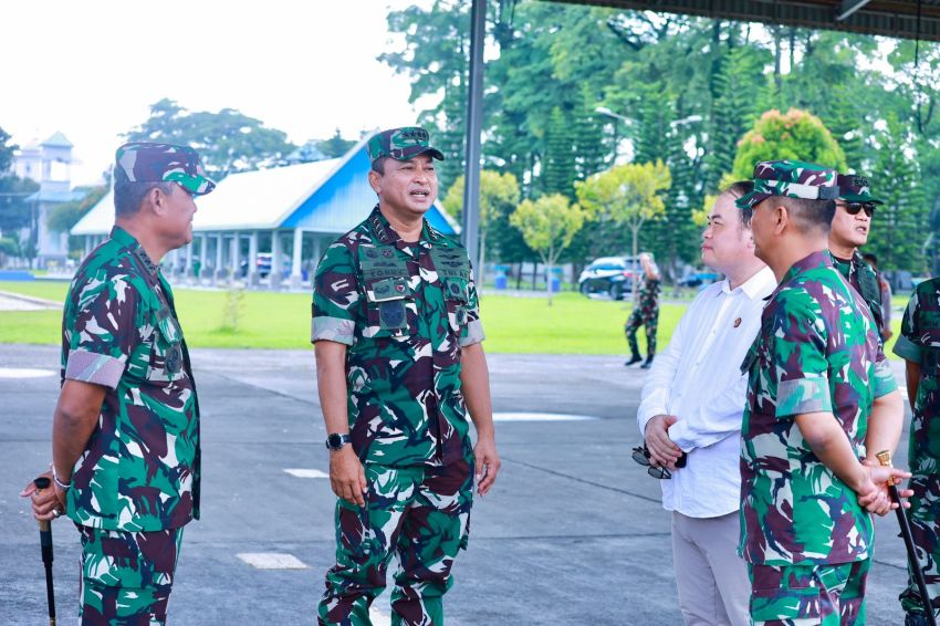 KADIN Medan Sambut Positif Kunjungan Kasau Marsekal TNI M Tonny Harjono di Lanud Soewondo