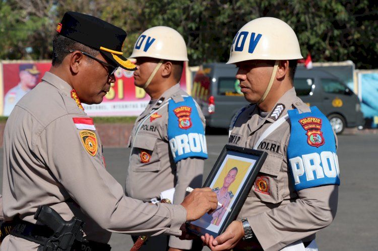 Polisi Pelanggar Kode Etik Polri di Kupang Resmi Dipecat
