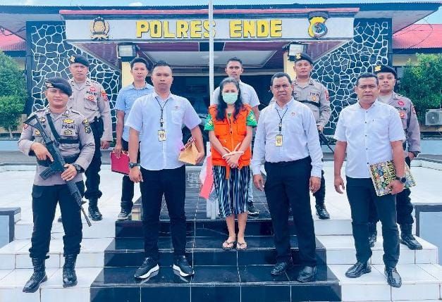 Berkas P21, Polres Ende Limpahkan Kasus Korupsi ke Kejaksaan