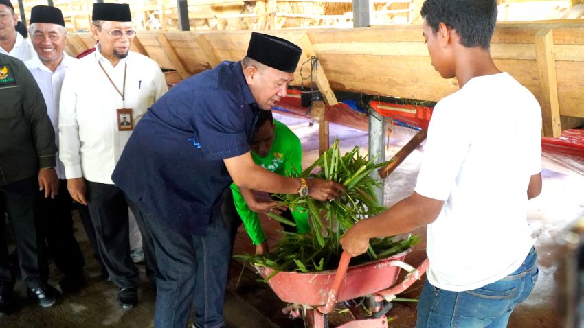 Syah Afandin Targetkan Balai Ternak Baznas Hingga ke Kecamatan untuk Bangkitkan Ekonomi Masyarakat