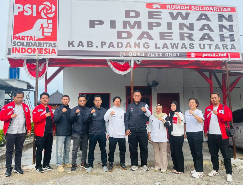Laksanakan Instruksi, DPD PSI Kabupaten Paluta Restrukturisasi Pengurus