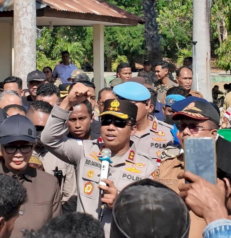 Diterima Forkopimda, Unjuk Rasa Elemen Masyarakat di Kupang Berakhir Damai