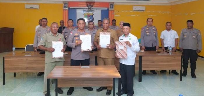 Prihatin Maraknya Keterlibatan Anak Dalam Kasus Kriminalitas, Polres Alor Gagas Dan Teken MoU Dengan Lembaga Pendidikan di Alor