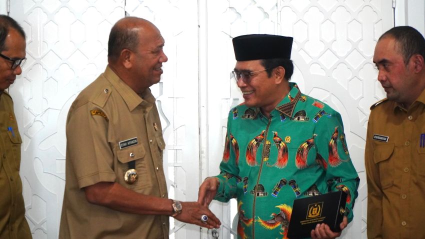 Syah Afandin dan Anggota DPD RI Bahas Percepatan Program Makanan Bergizi Gratis di Langkat