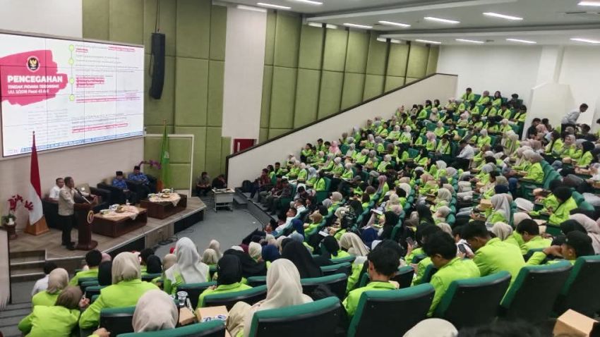 BNPT Geos to Campus. Komjen Pol (Purn) Eddy Hartono: Penyebaran Paham Radikal Dominan Lewat Digital