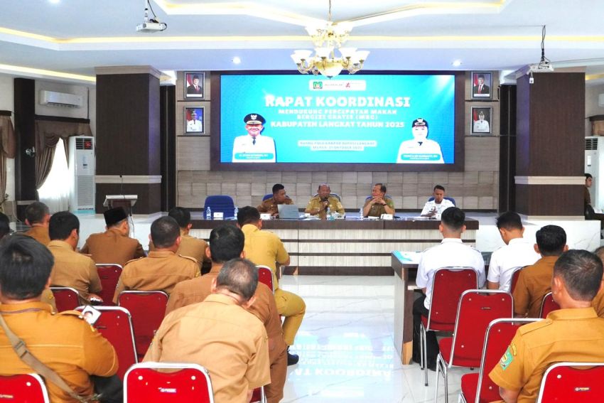 Syah Afandin Tekankan Percepatan Pembentukan Dapur Makanan Bergizi Gratis di Langkat