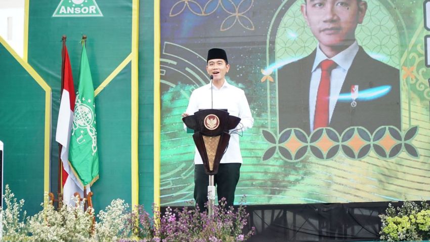 Wapres Gibran Bakar Semangat Kader Ansor Jateng dengan Pantun