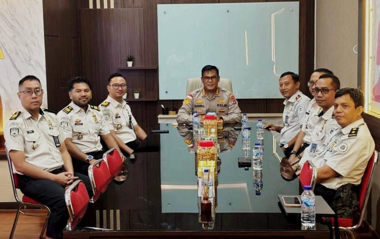 Polresta Kupang Kota-Imigrasi TPI Kupang Bahas Masalah TPPO dan Imigran Gelap