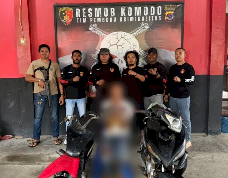 Beraksi Lagi, Residivis di Manggarai Barat Ditangkap Polisi