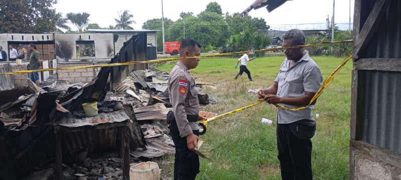 Penghuni Tidur Pulas, Rumah Tinggal di Naibonat- Kupang Timur Terbakar