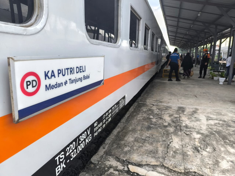 KAI Divre I Sumut Siapkan 34.288 Kursi Dukung Mobilitas dan Wisata Libur Isra Mi&rsquo;raj 2026