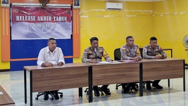 Selama Tahun 2025, Polres Alor Tangani Puluhan Kasus Tawuran Antar Kampung