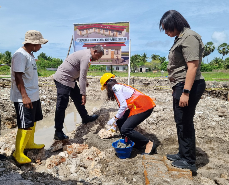 Polres Kupang Segera Punya Gedung Reskrim dan PPA Yang Baru