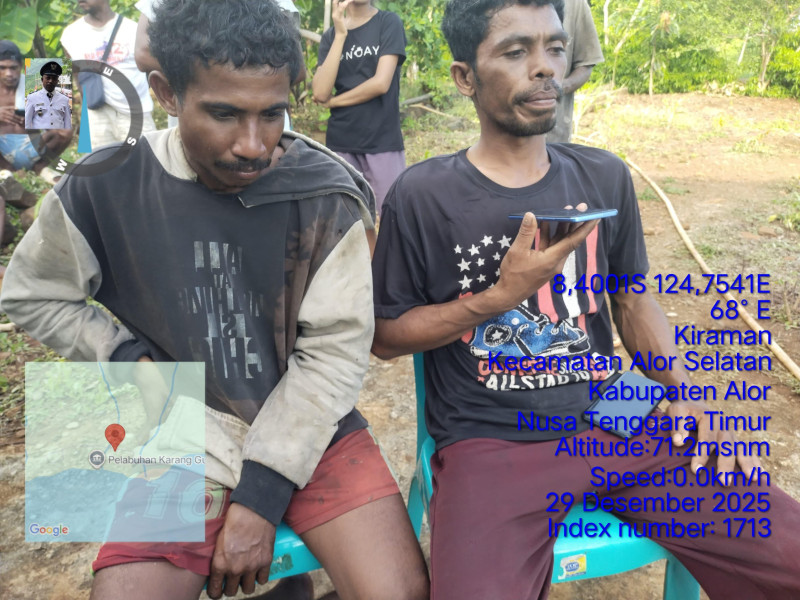 Sempat Dilaporkan Hilang, Dua Nelayan Sikka Ditemukan Selamat di Kabupaten Alor