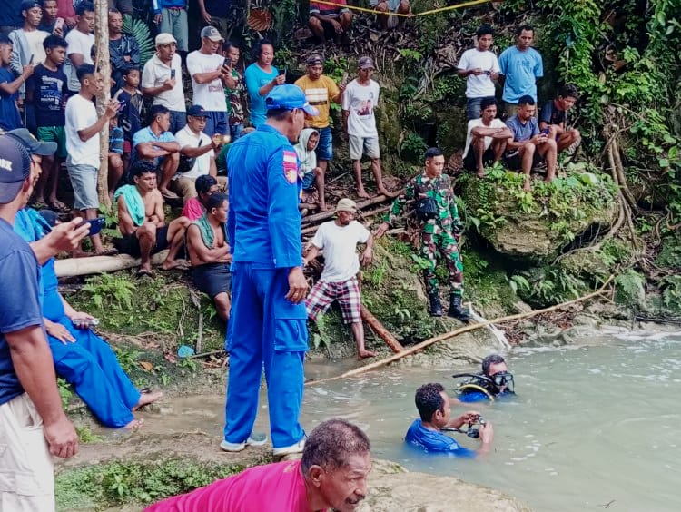 Siswa SMP di Manggarai Tenggelam di Lokasi Wisata Air Terjun