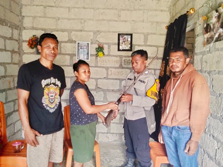 Senpira Untuk Berburu Milik Warga Kupang Barat Diamankan Polisi