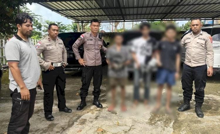 Tiga Remaja Pria di Kota Kupang Curi Barang di Rumah Kosong