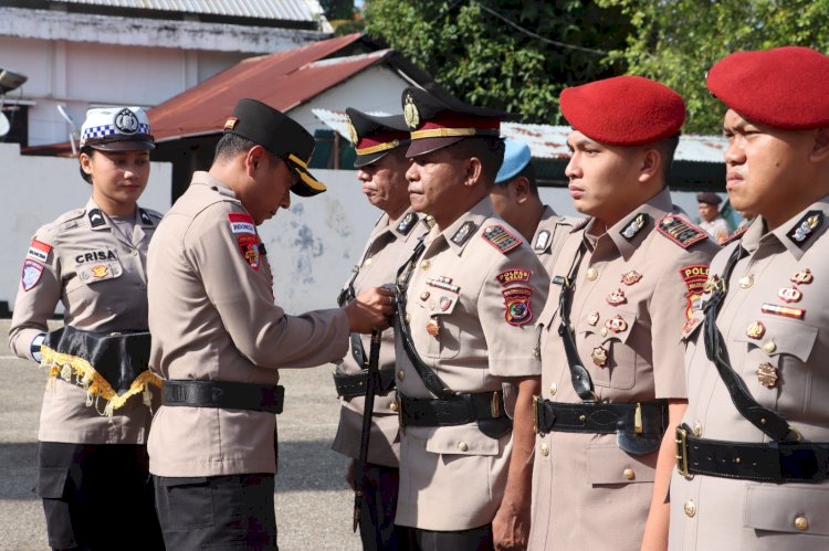 Sejumlah Pejabat Polres Belu Bergeser
