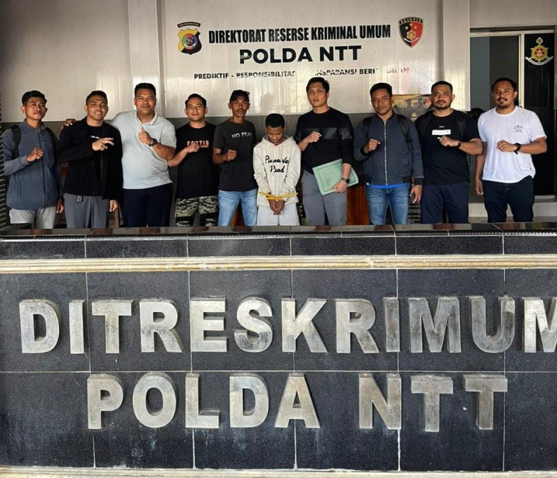 Ditangkap Resmob Polda NTT di Kupang, Polsek Rote Timur Jemput Mahasiswa Pelaku Penganiayaan IRT