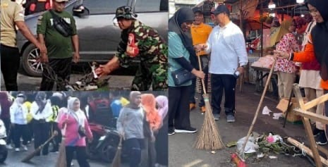 Arahan Presiden Prabowo Soal Sampah, Padangsidimpuan Kerahkan Seribuan Personil Jum'at Bersih