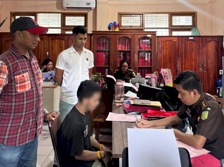 Berkas Perkara Lengkap, Tersangka Anak Bunuh Ayah di Kupang Dilimpahkan ke Kejaksaan