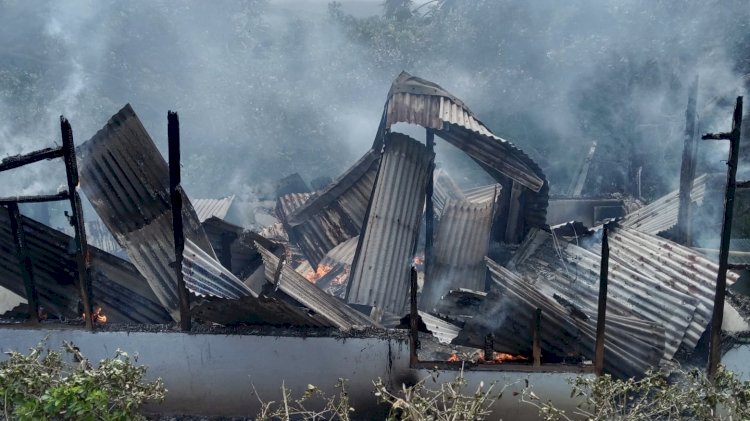 ODGJ di Kabupaten Sikka-NTT Bakar Rumahnya Sendiri