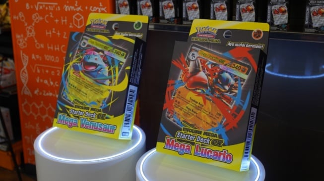 Pok&eacute;mon Evolusi Mega ex Hadir dalam Format Starter Deck Siap Main