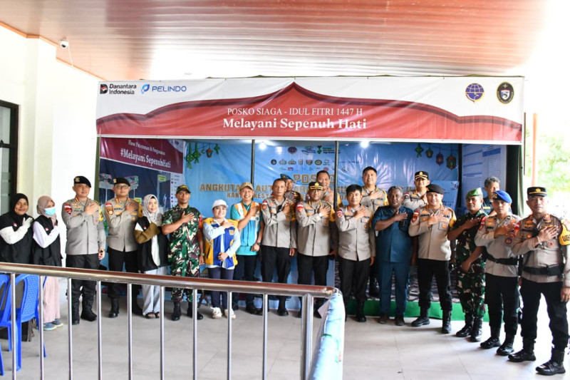 Polda NTT Cek Kesiapan Pos Pengamanan Jelang Mudik Hari Raya