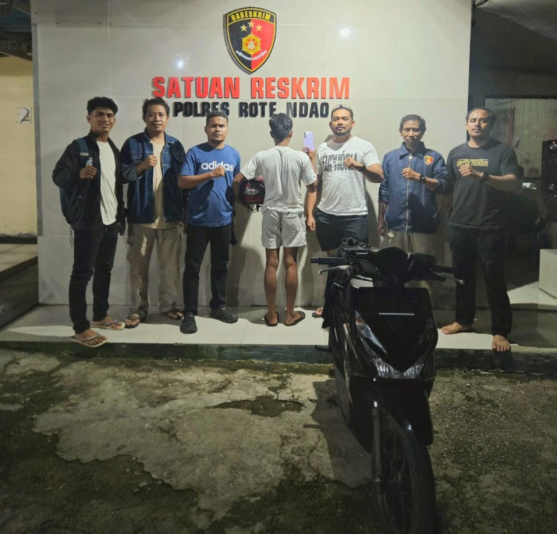 Polres Rote Ndao Bekuk Narapidana Pelaku Jambret
