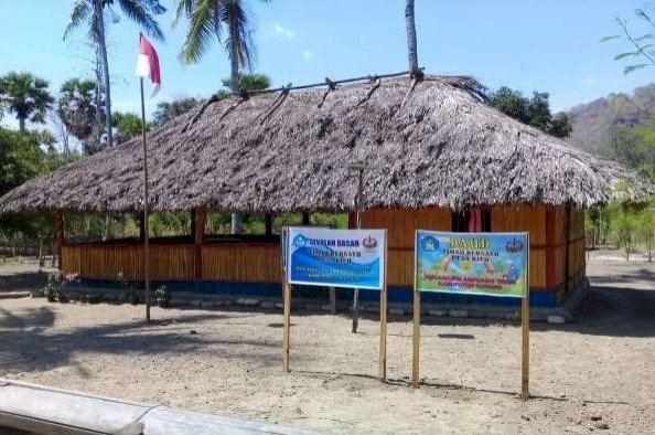 Polisi di Polres Kupang Sukarela Bangun Sekolah di Perbatasan NKRI-RDTL