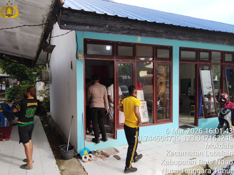 Warga Lapor Call Center 110, Polres Rote Ndao Langsung ke Lokasi