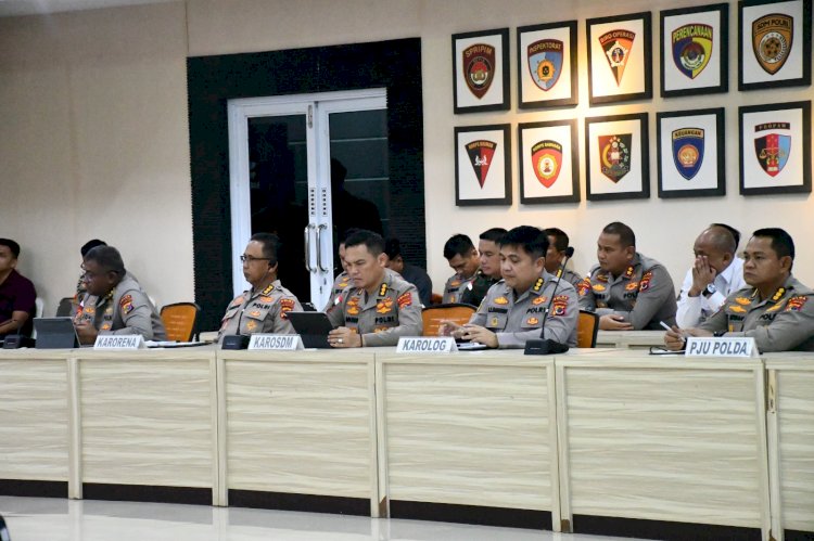 Rapim 2026, Kapolda NTT Tekankan Soliditas, Integritas dan Pelayanan Presisi