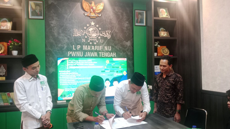 Gandeng 19 Media Massa, Ma'arif Jateng Komitmen Bangun Ekosistem Pendidikan Karakter Berbasis Digital