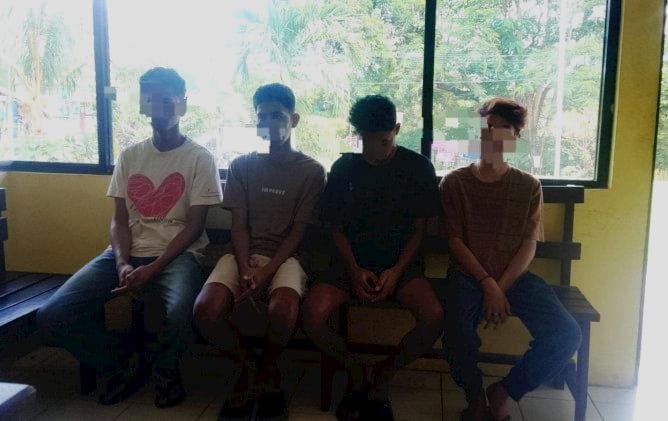 Mabuk Miras Dan Blokir Jalan, Empat Pemuda Di Kupang Diamankan Polisi