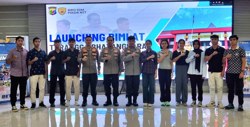 Perdana, Polda NTT Gelar Bimlat Gratis Bagi Calon Peserta Penerimaan Anggota Polri