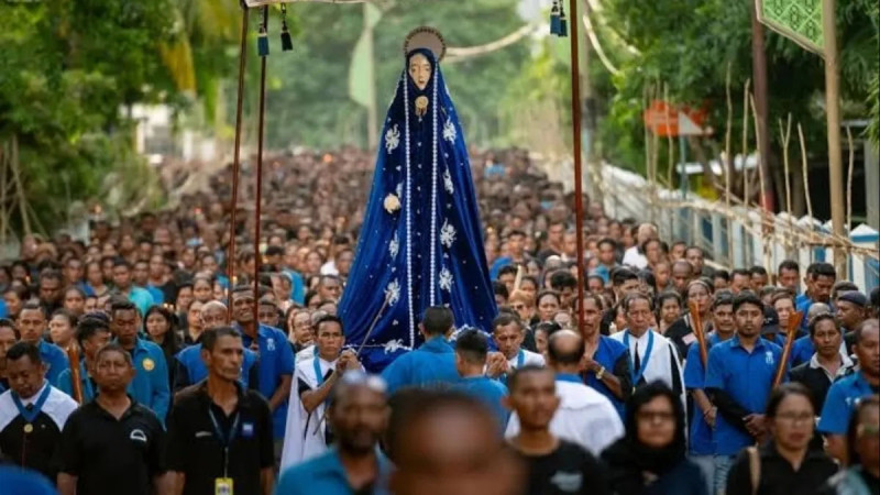 Warga dari Sulawesi Pun Ikut, Ribuan Peziarah ke Flores Timur-NTT Sudah Mendaftar