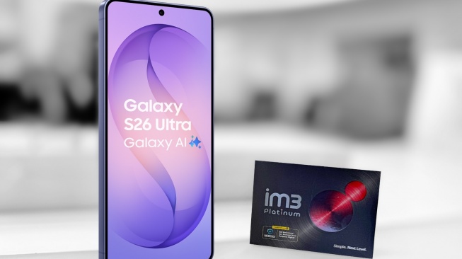 Bundling Samsung Galaxy S26 dan IM3 Platinum Resmi Hadir, Kuota 1 TB dan Fitur AI Jadi Andalan