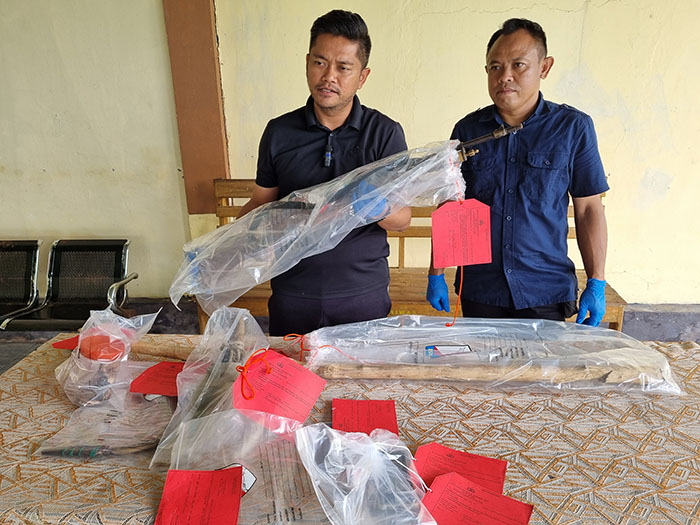 Modus Pencuri Sapi Di Kupang, Tembak Dengan Senpi Dan Kuliti Sapi Di Tempat