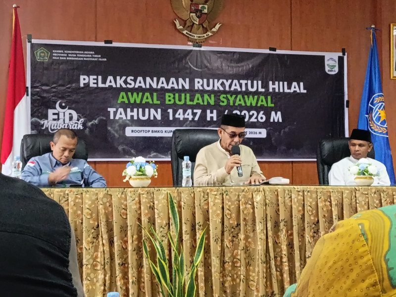 Pengadilan Agama di Kupang Tolak Permohonan Isbat Rukyat Karena Hilal Tak Terlihat