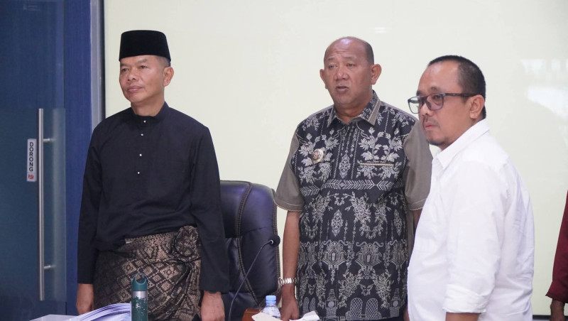 Bupati Langkat Ikuti Rakor Rehabilitasi dan Pascabencana Wilayah Sumatera