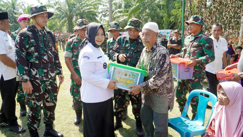 Wabup Langkat Tiorita Buka TMMD Ke-128 di Gebang, Wujudkan Akselerasi Pembangunan Desa