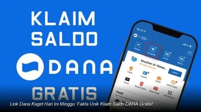 Link Dana Kaget Hari Ini Minggu: Cara Klaim Saldo DANA Gratis Terbaru 2026