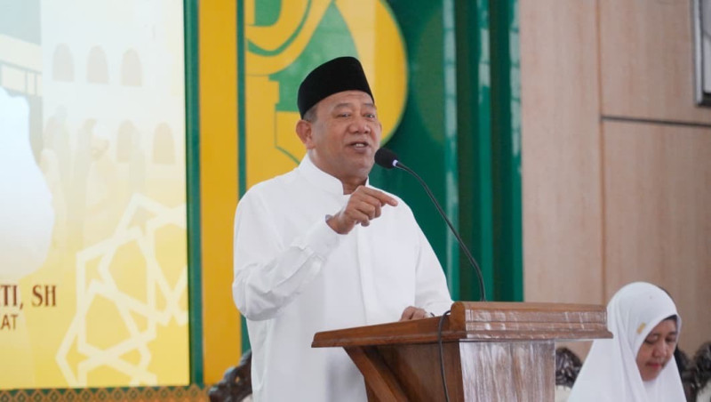 Bupati Syah Afandin Tepung Tawari 398 Jemaah Calon Haji Langkat, Pesan Jaga Kesehatan dan Keikhlasan