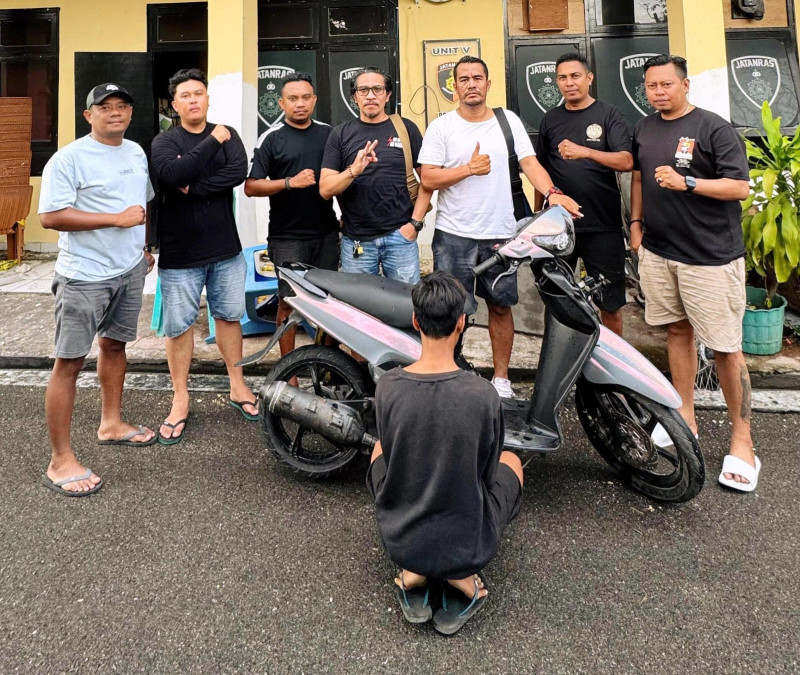 Diamuk Massa, Pelaku Curanmor Diamankan Anggota Resmob Polresta Kupang Kota