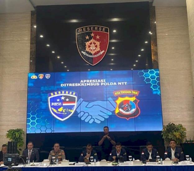 Bareskrim Polri Apresiasi Direktorat Reskrimsus Polda NTT Ungkap Kasus Phishing Tools Ilegal W3llstore