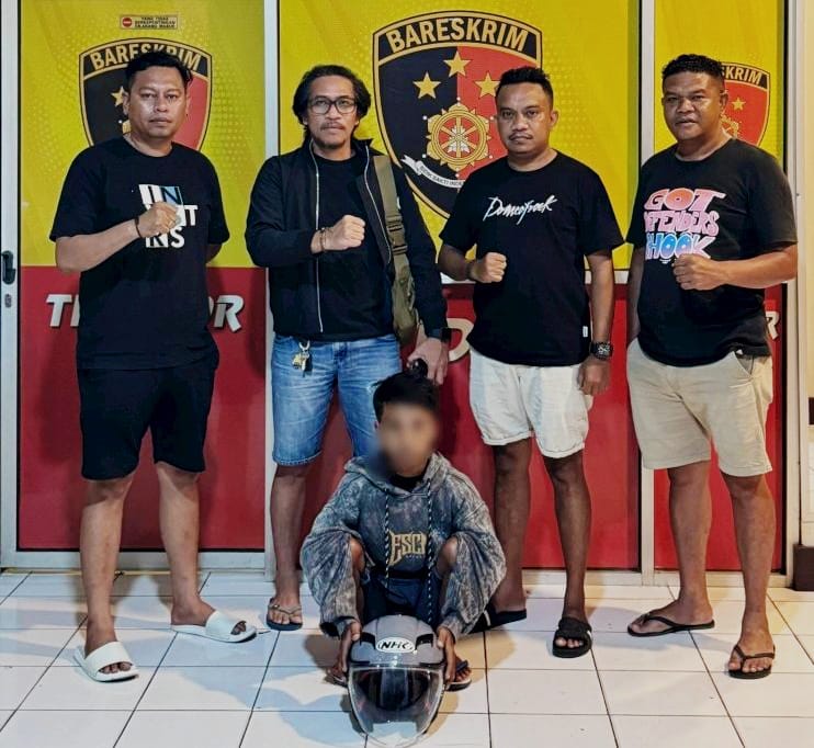 Curi Helm Milik Peserta Seleksi Penerimaan Polri, Pria di Kupang Diamankan Jatanras Polresta Kupang Kota